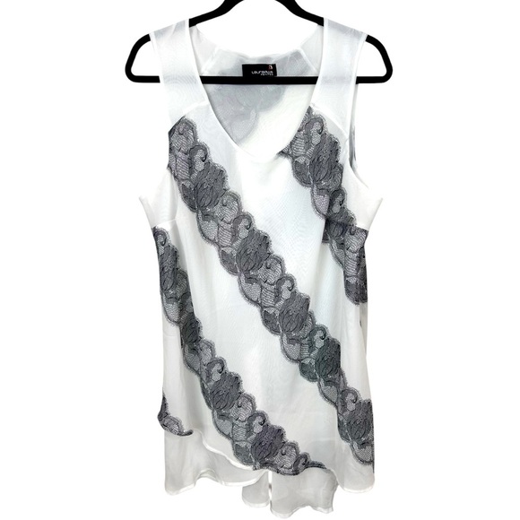 Plus Size Slip Dress, 16, layered, flowy lightweight Romantic Whimsy Euro Summer - Picture 1 of 8